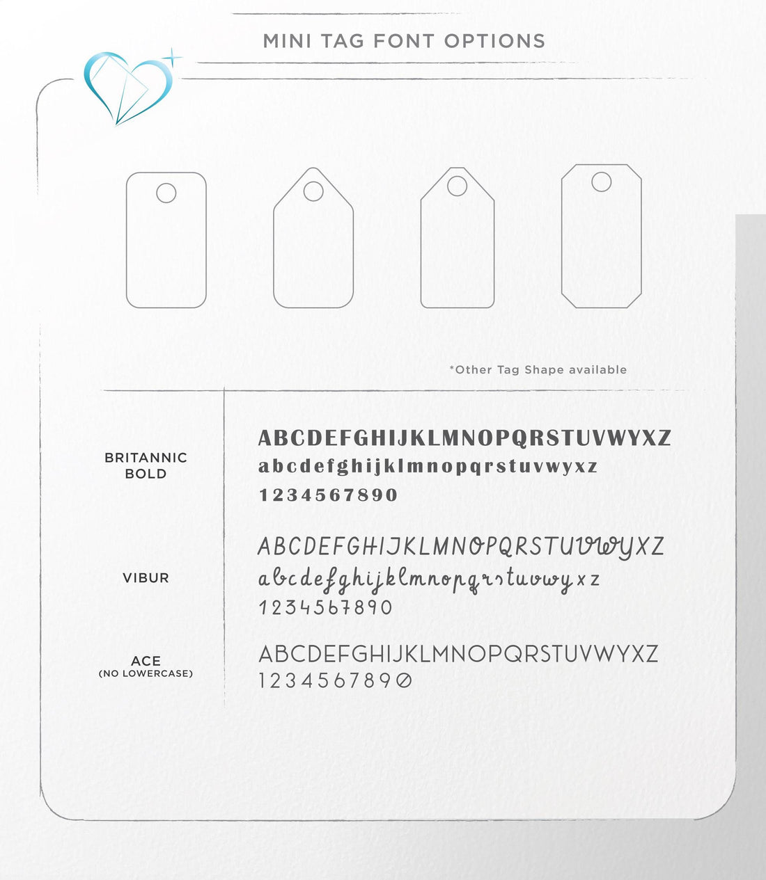 Initial Tag Necklace