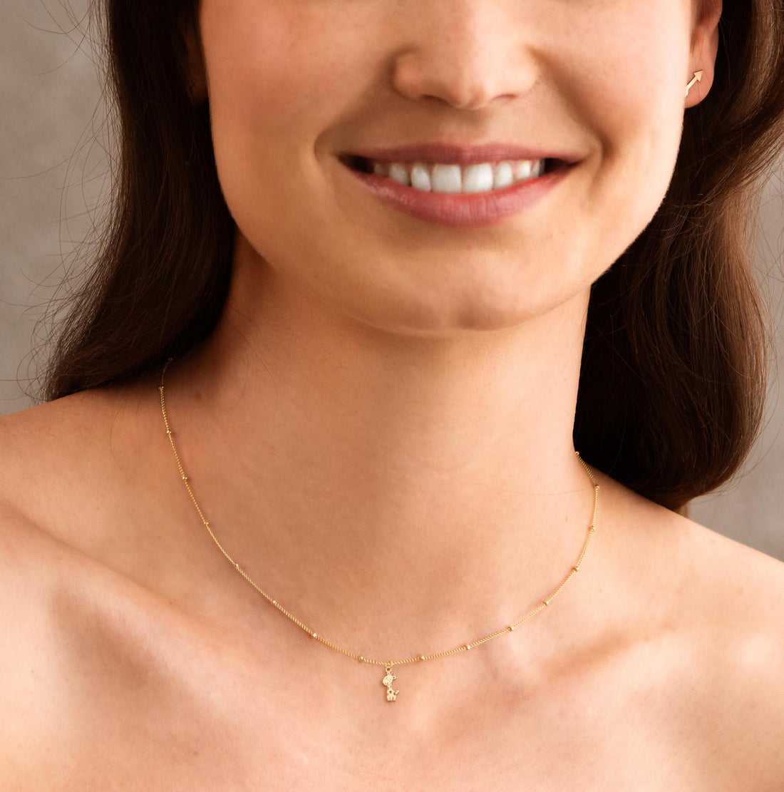 Giraffe Pendant Necklace