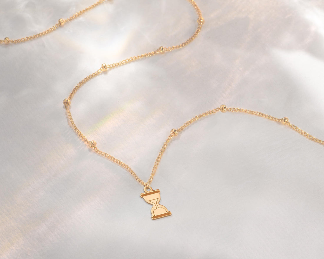 Hourglass Charm Necklace