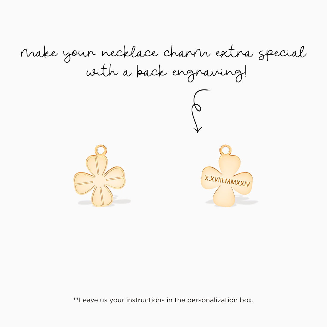 Four Leaf Clover Charm