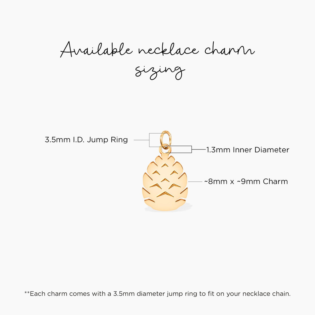 Pinecone Pendant Necklace