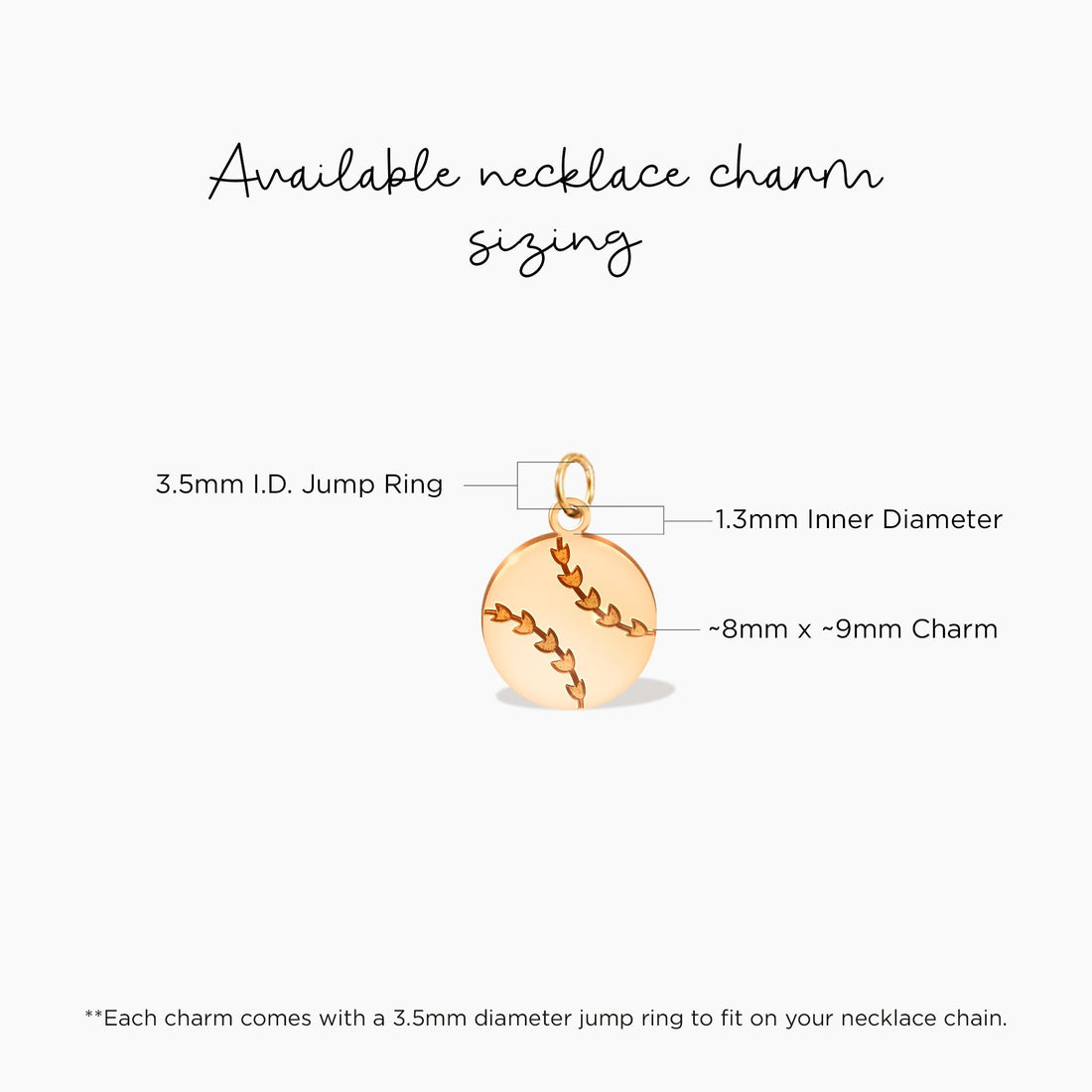 Classic Baseball Pendant