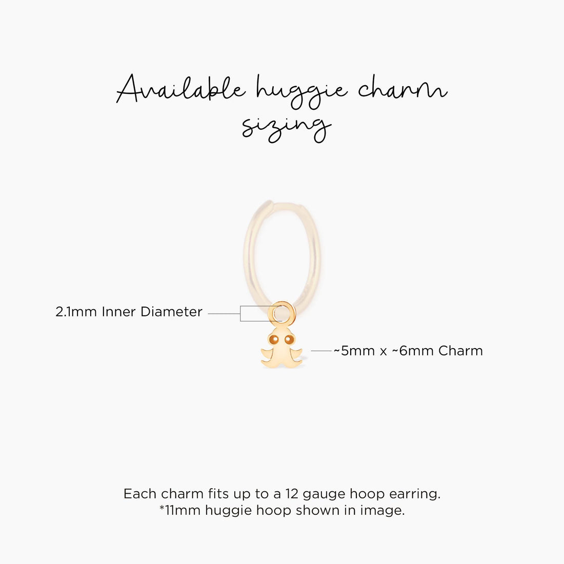 Baby Squid Charm