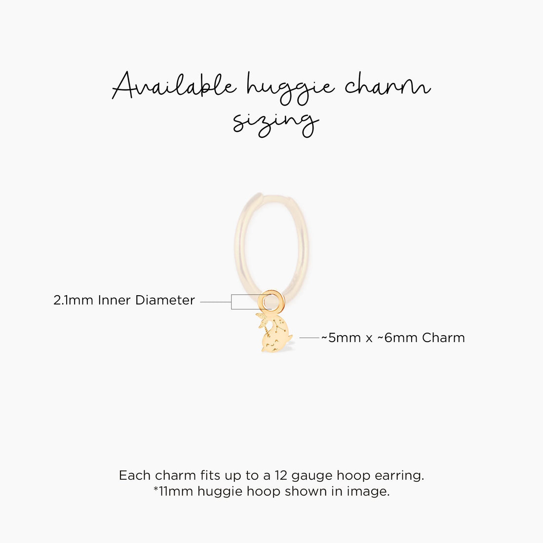 Happy Narwhal Charm