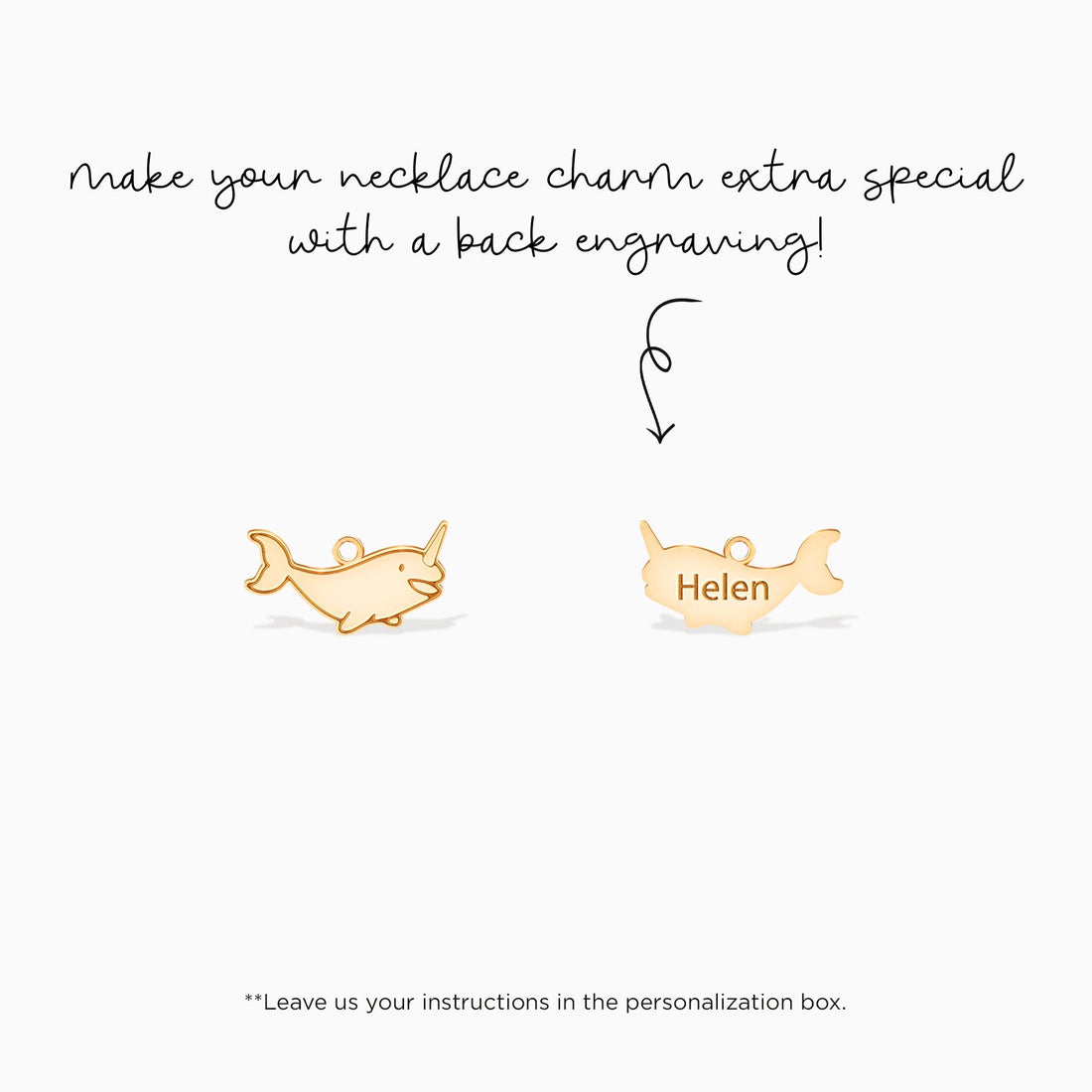 Narwhal Pendant Necklace