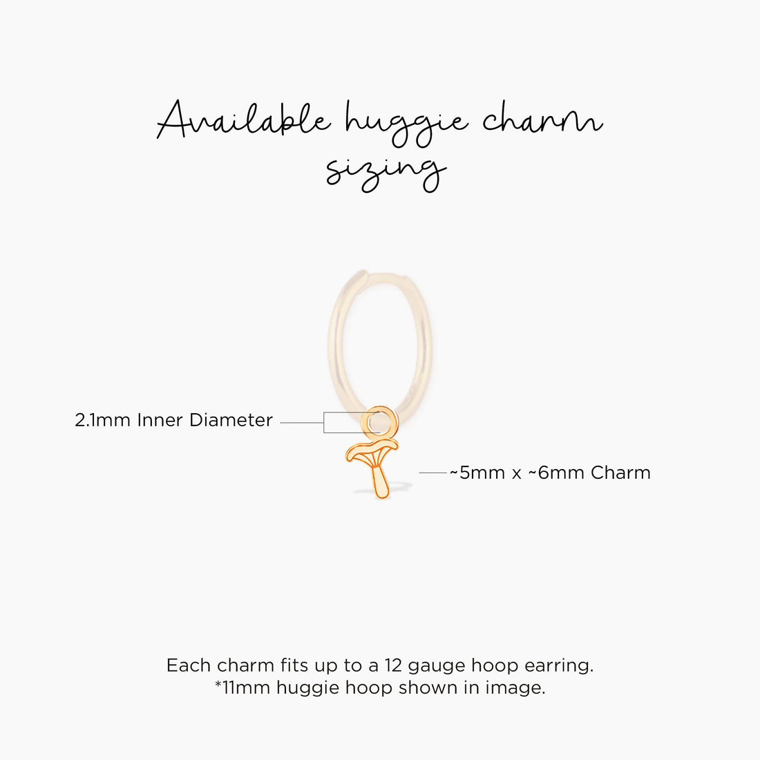 Mushroom Beady Charm