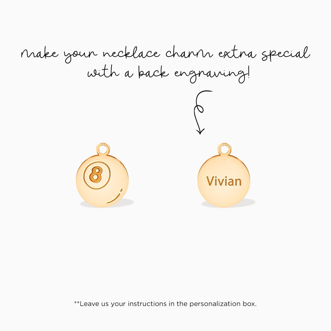 Pool Ball Pendant Necklace