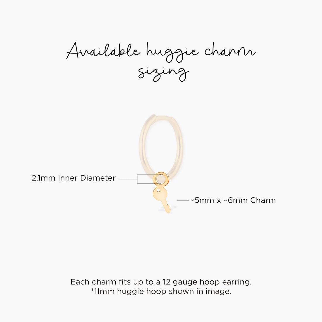Gold Key Charm