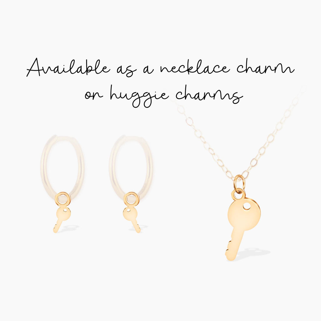 Gold Key Charm