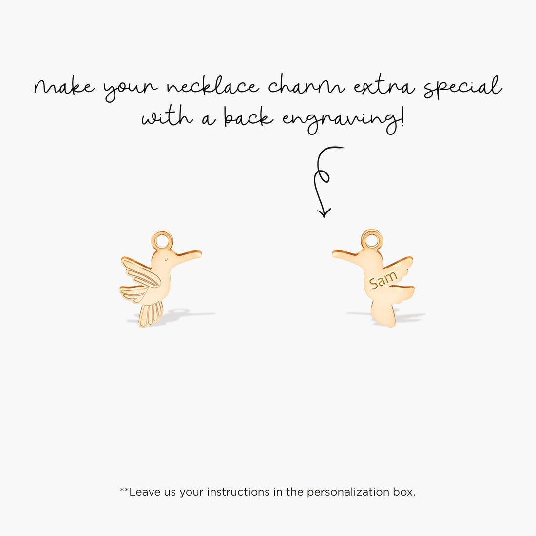 Little Hummingbird Charm