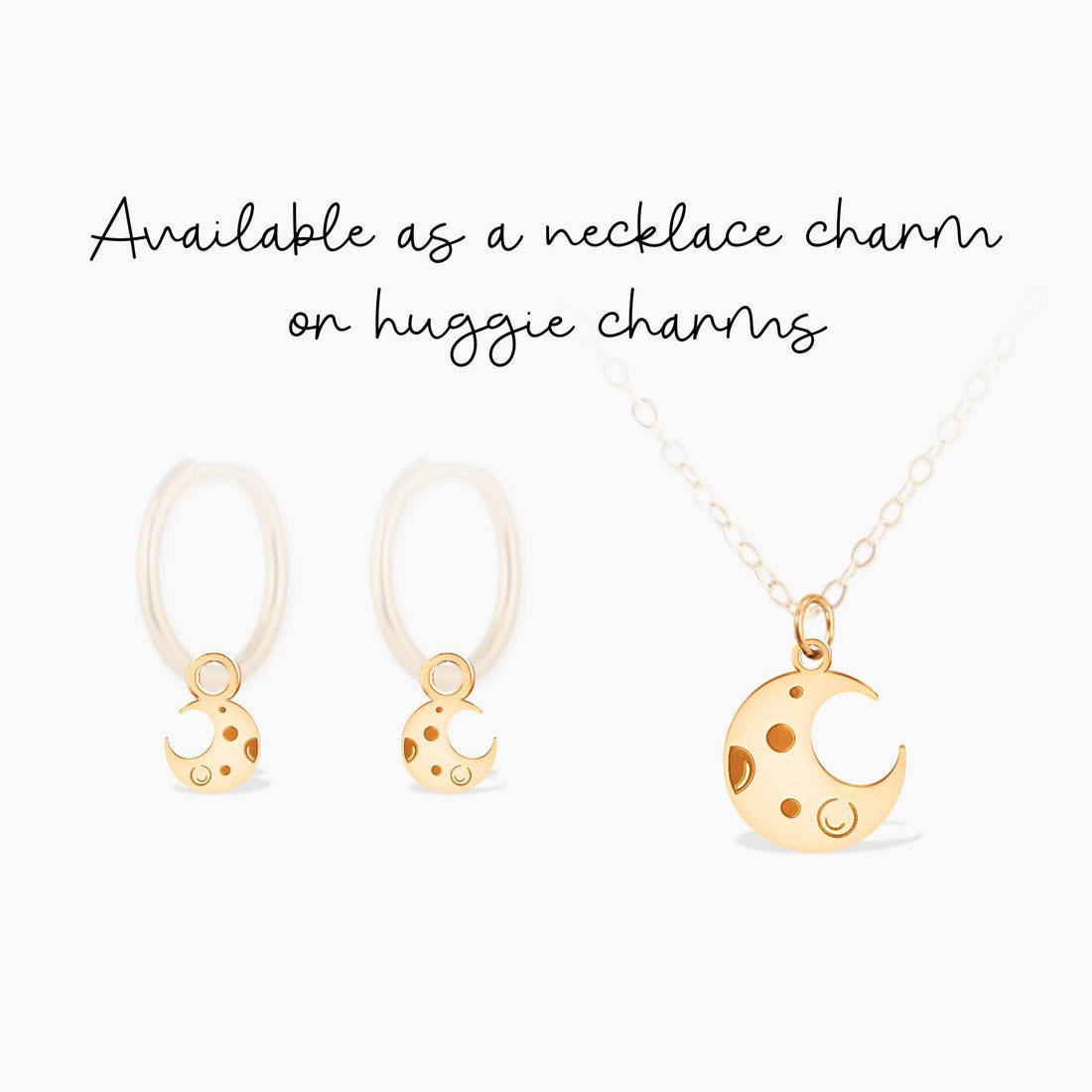 Moon Pendant Necklace