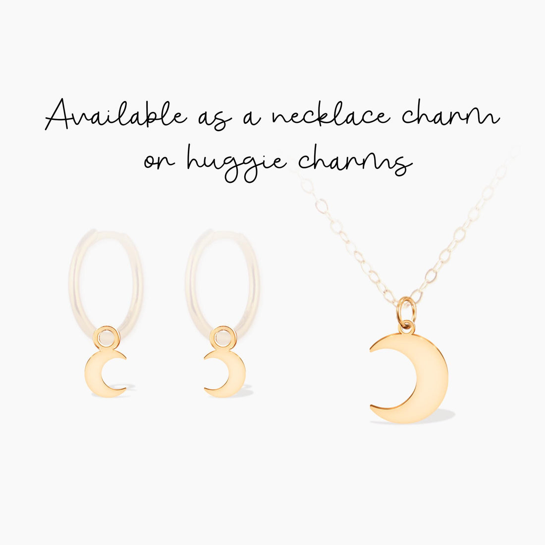 Moon Pendant Necklace