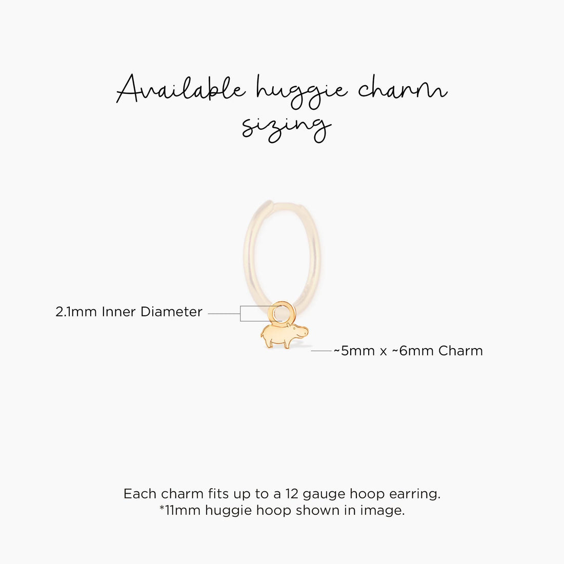 Hippo Charm Pendant