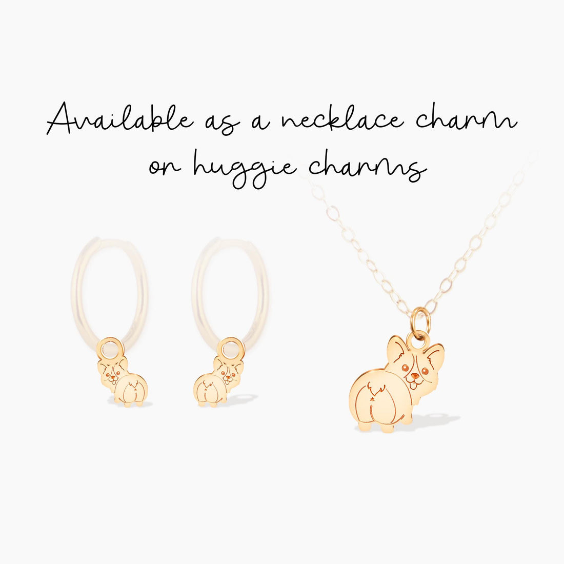 Corgi Pendant Necklace