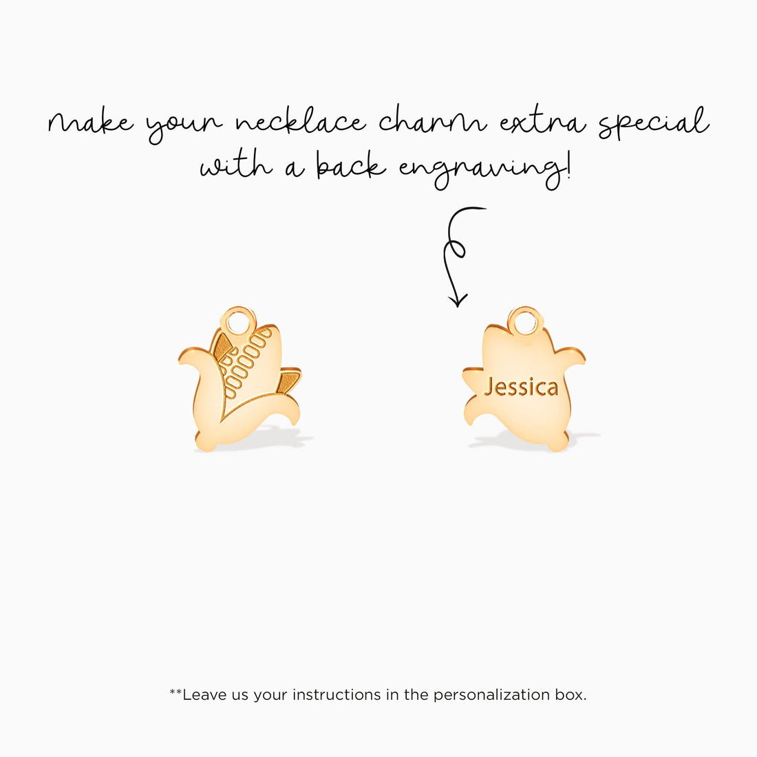 Corn On The Cob Charm
