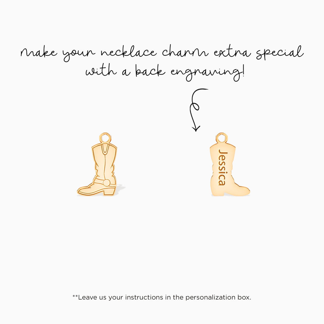 Cowboy Boot Charm