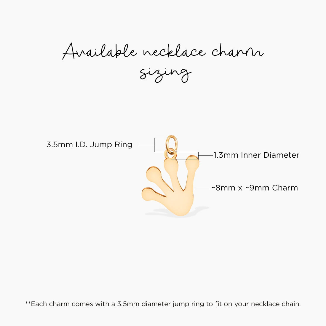 Frog Foot Charm