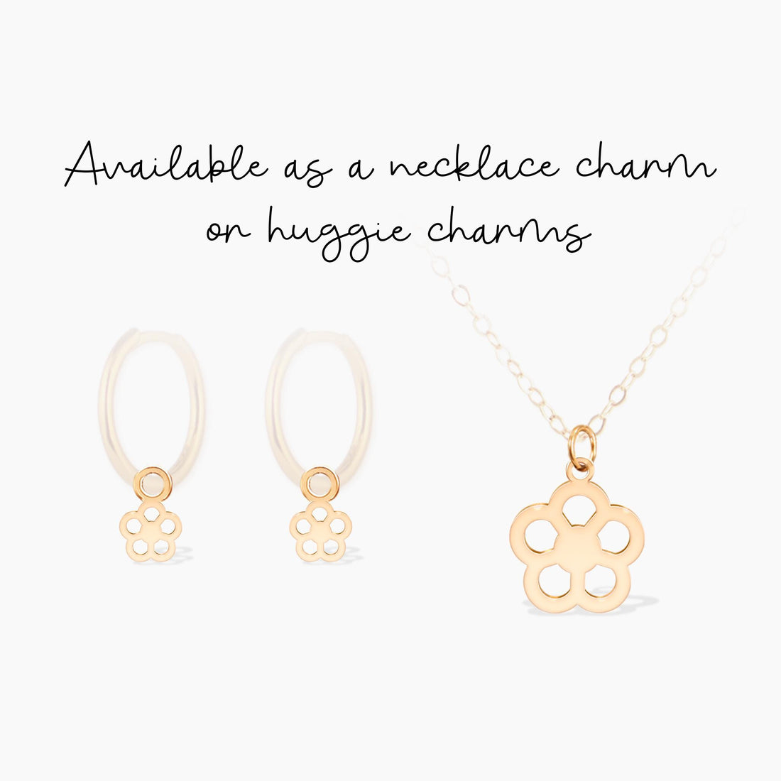 Flower Pendant Charm