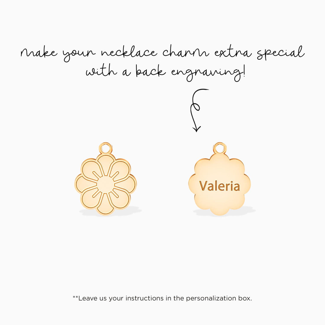 Daisy Charm Pendant