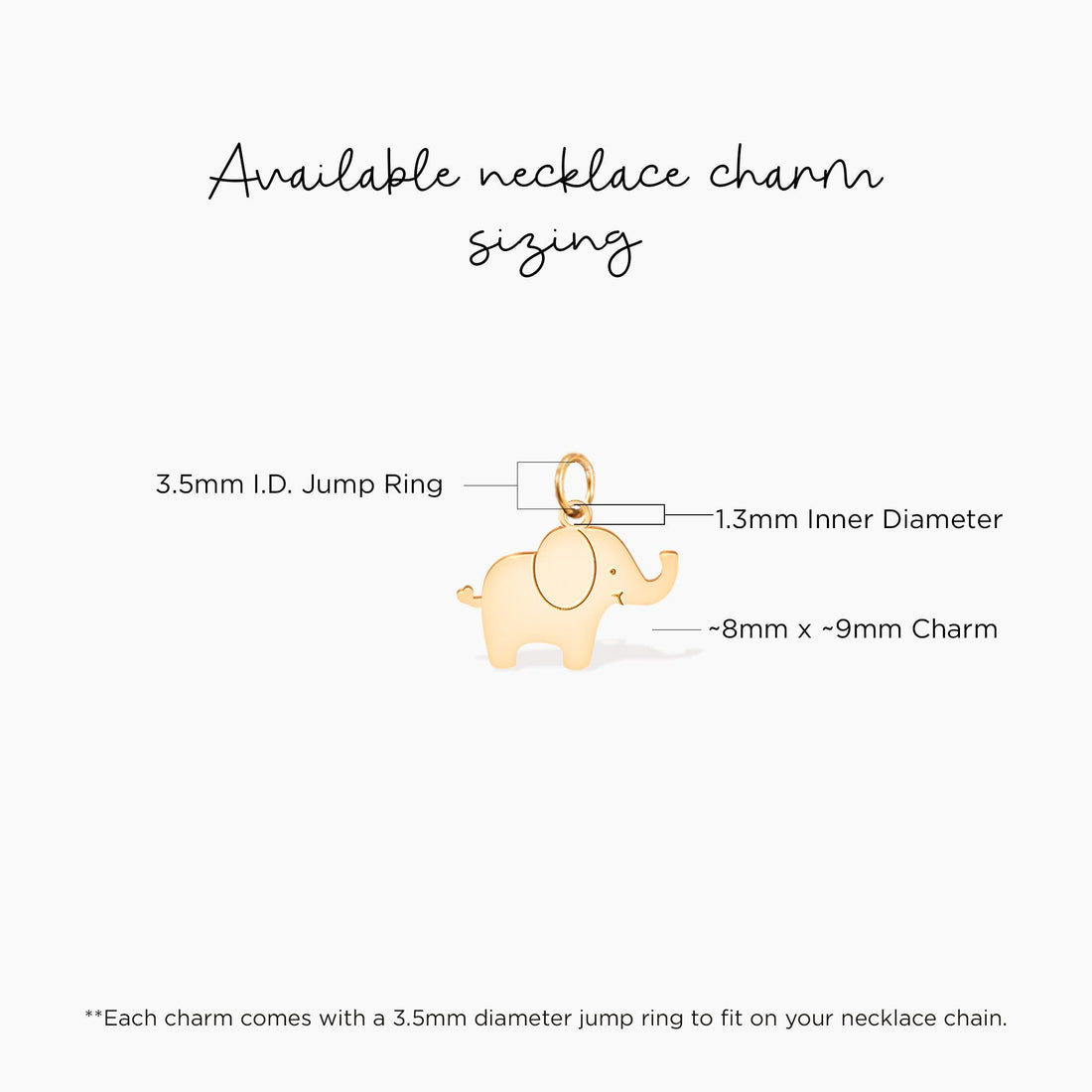 Elephant Pendant Necklace