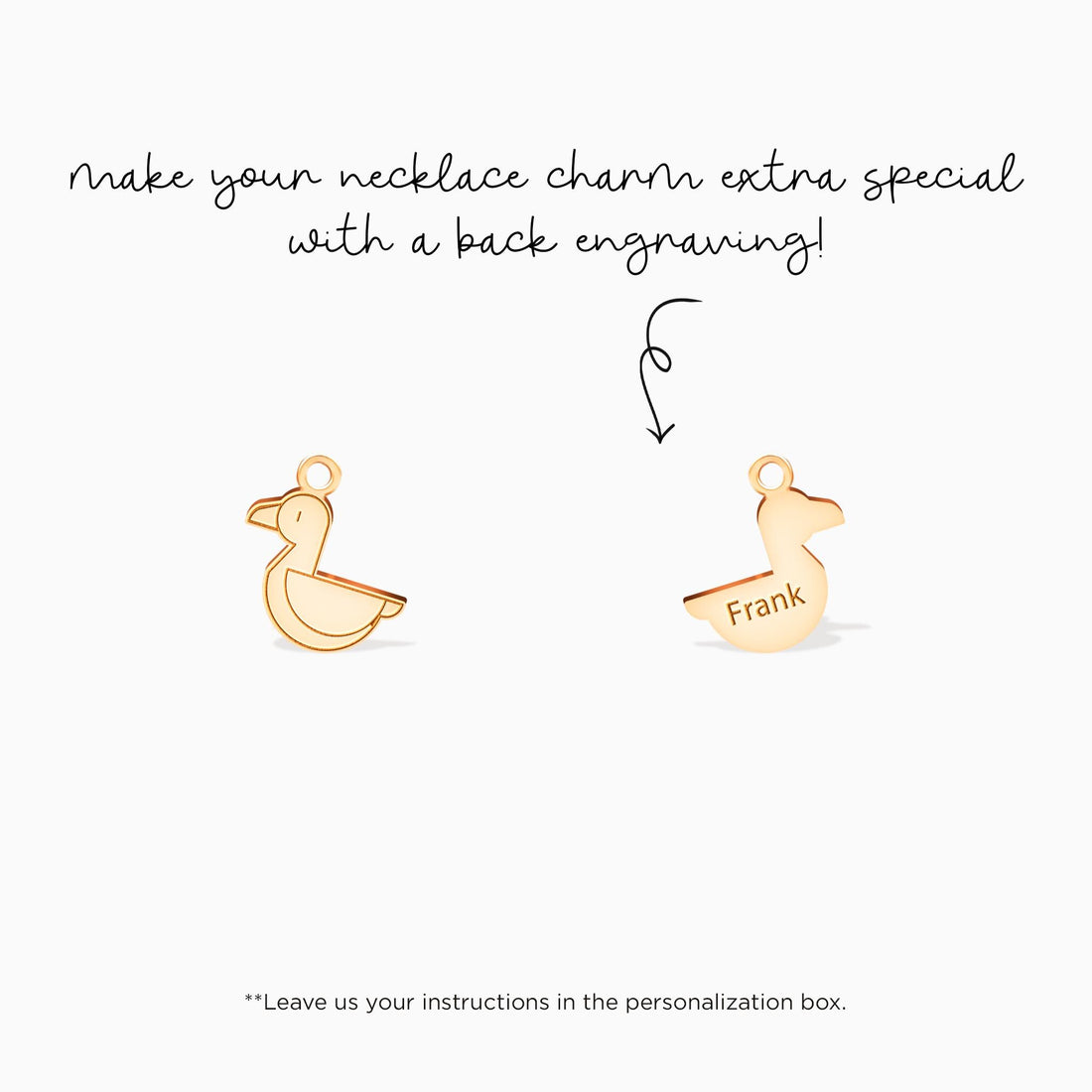 Duck Charm Pendant