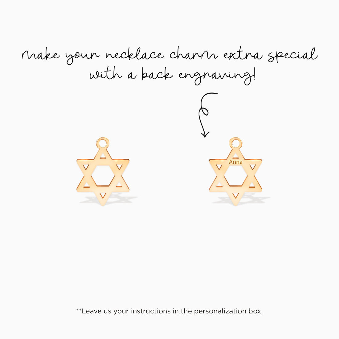 Star Of David Charm