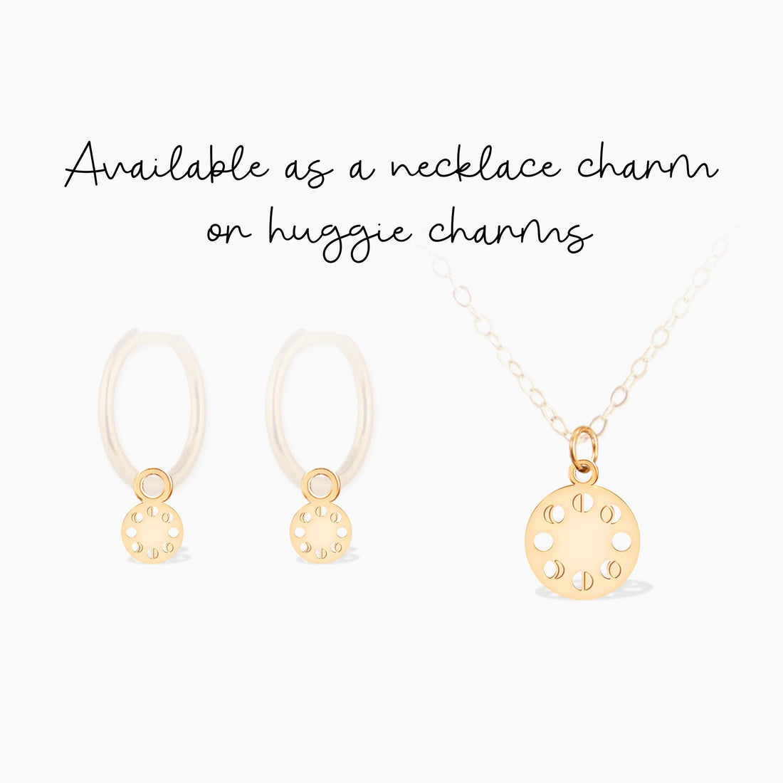 Moon Phases Pendant Necklace