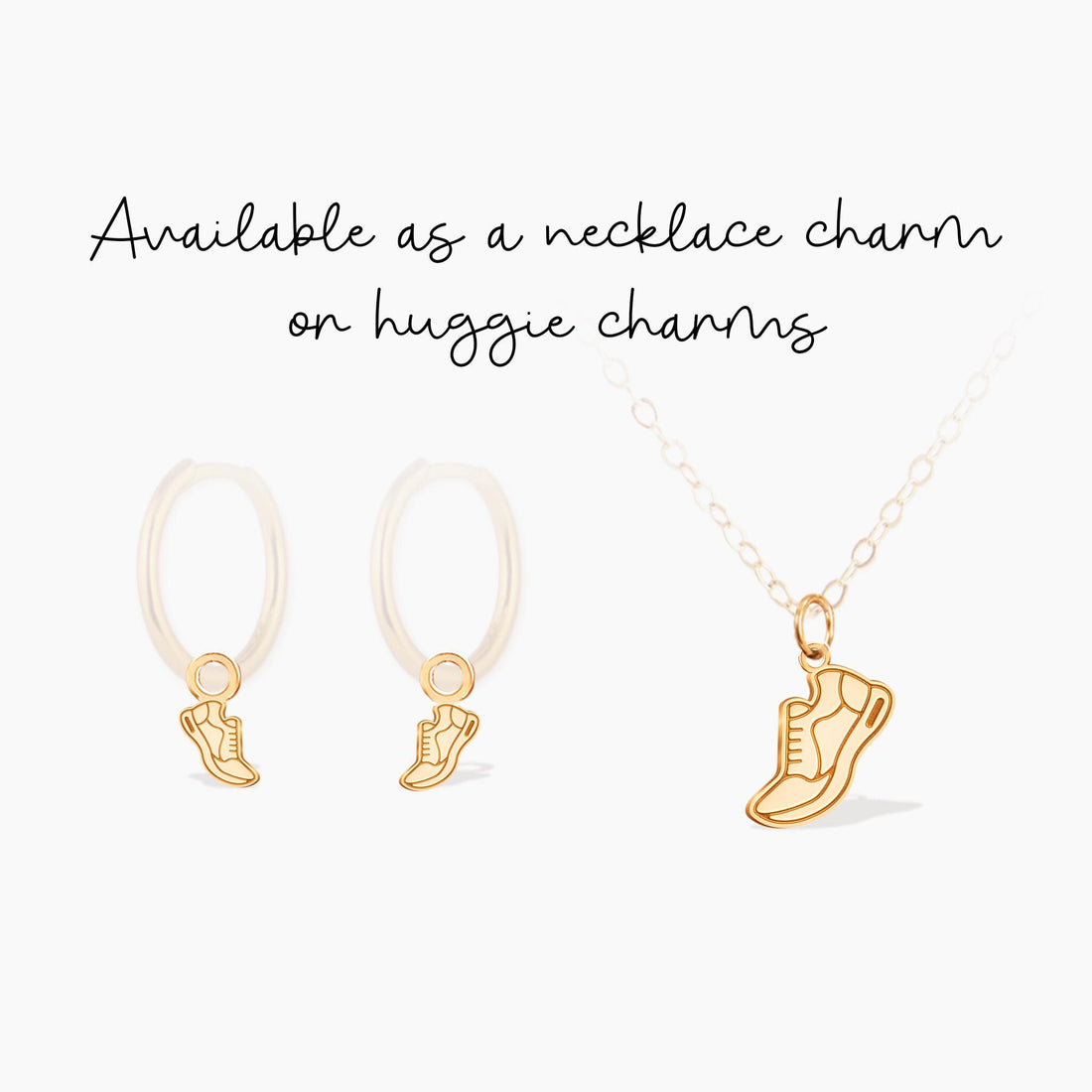 Running Shoe Charm