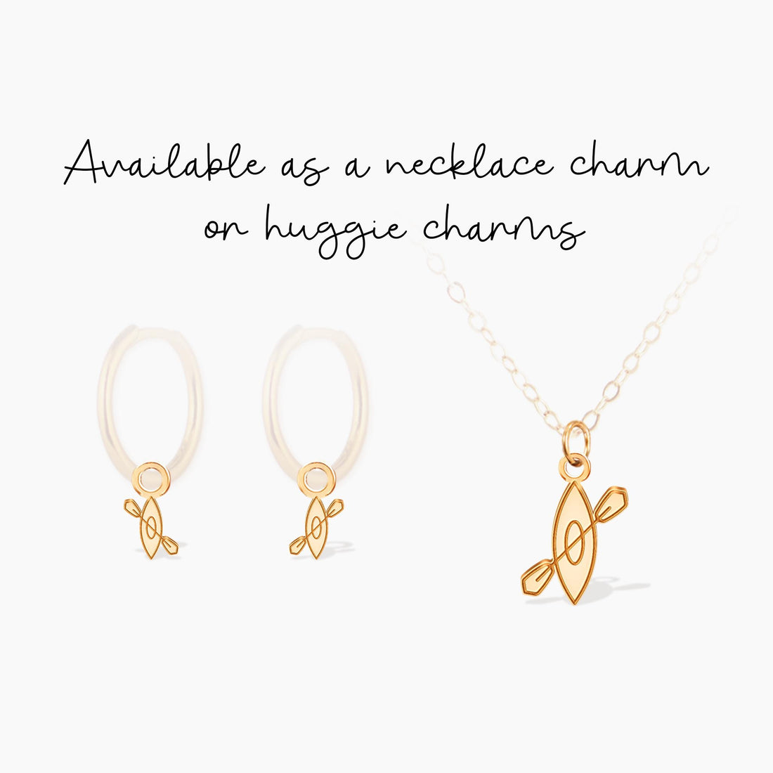 Kayak Pendant Necklace