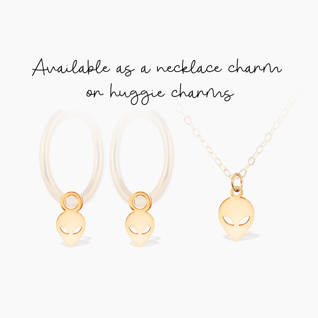 Alien Head Charm