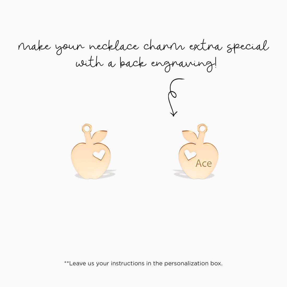 Apple Charm Earrings