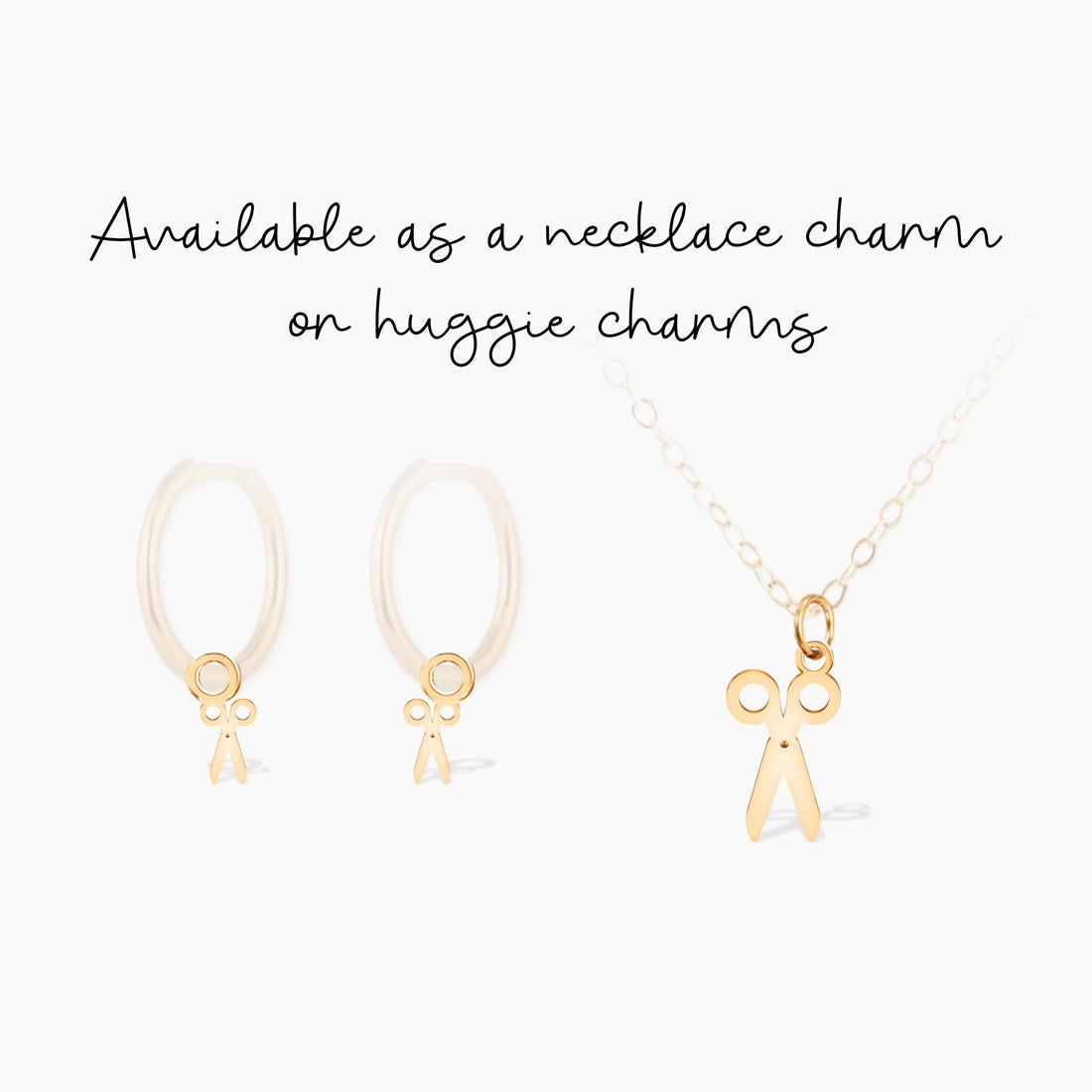 Scissors Pendant Necklace