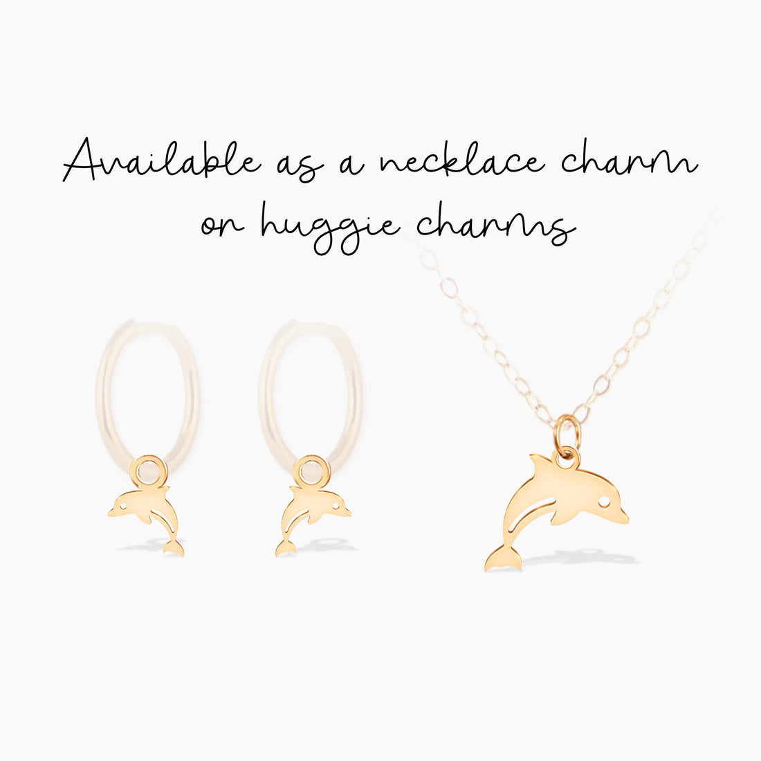 Leaping Dolphin Cutout Charm
