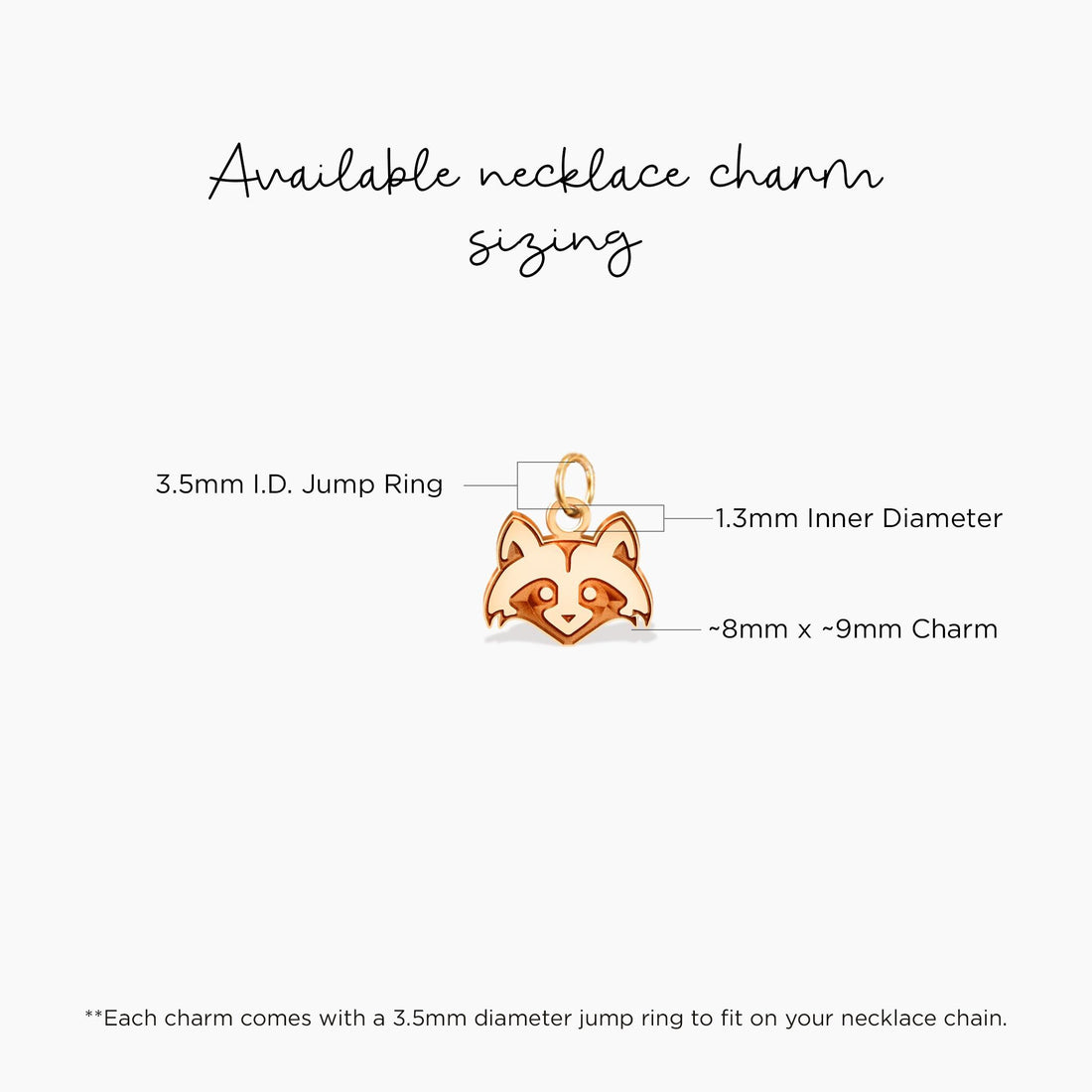 Raccoon Pendant Necklace