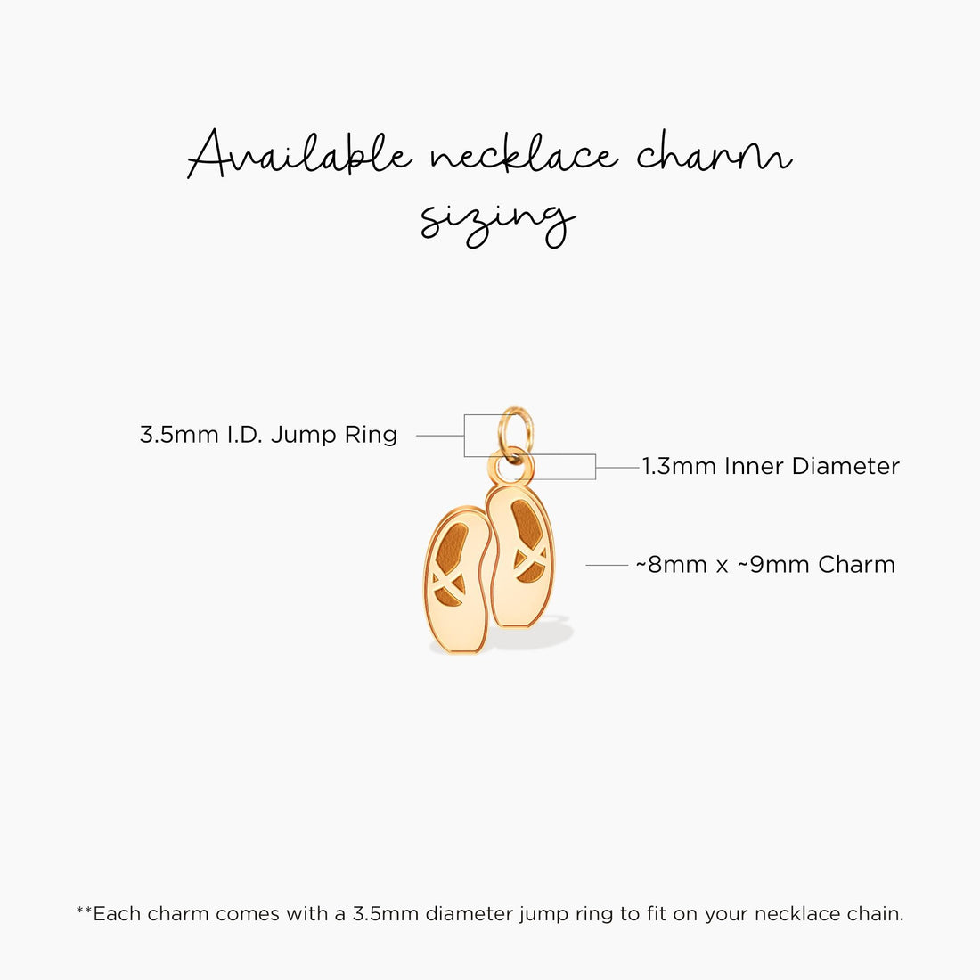 Ballet Shoes Charm