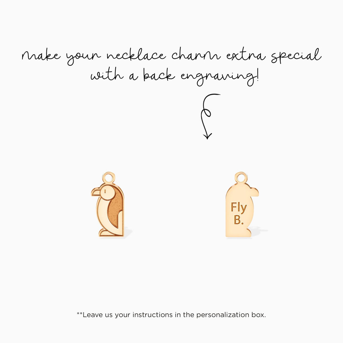 Penguin Charm Necklace