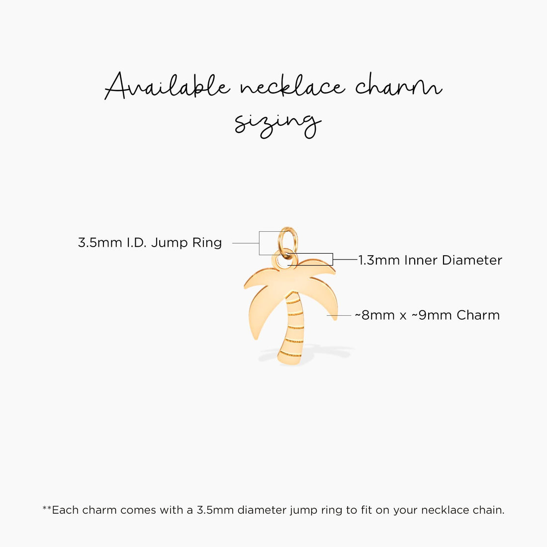 Palm Tree Charm