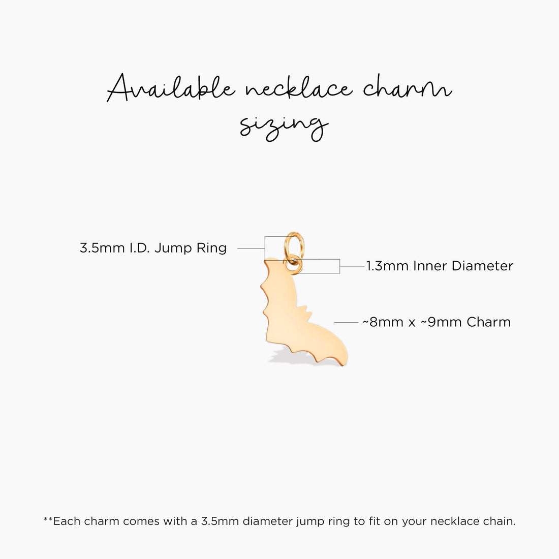 Bat Charm Earrings