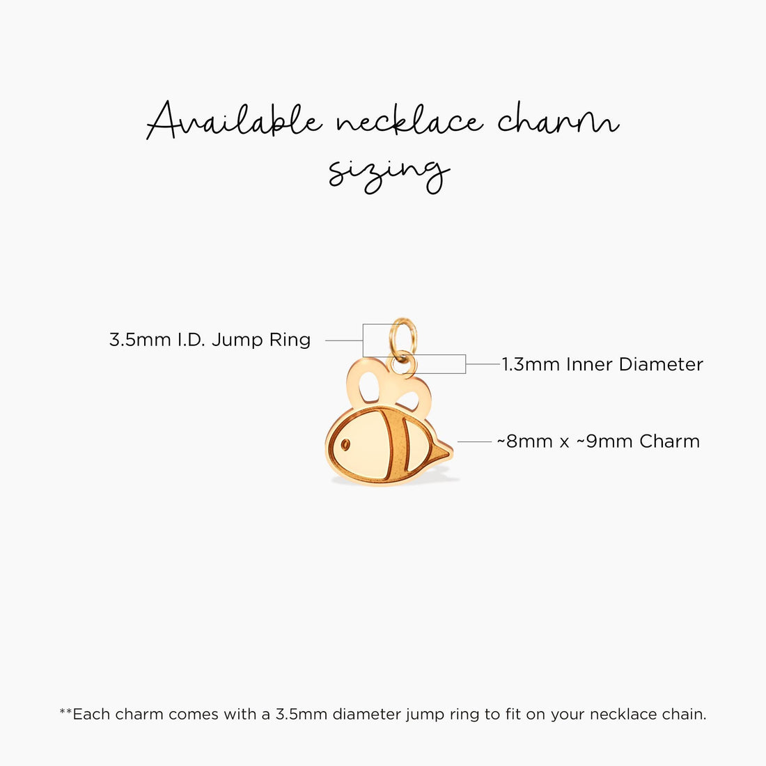 Cute Bee Charm