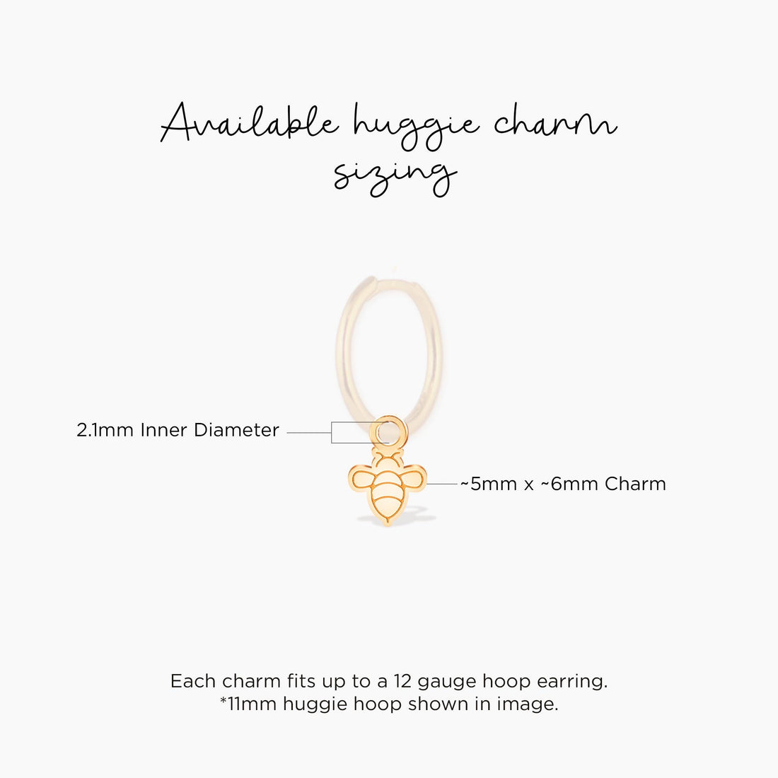 Simple Bee Charm