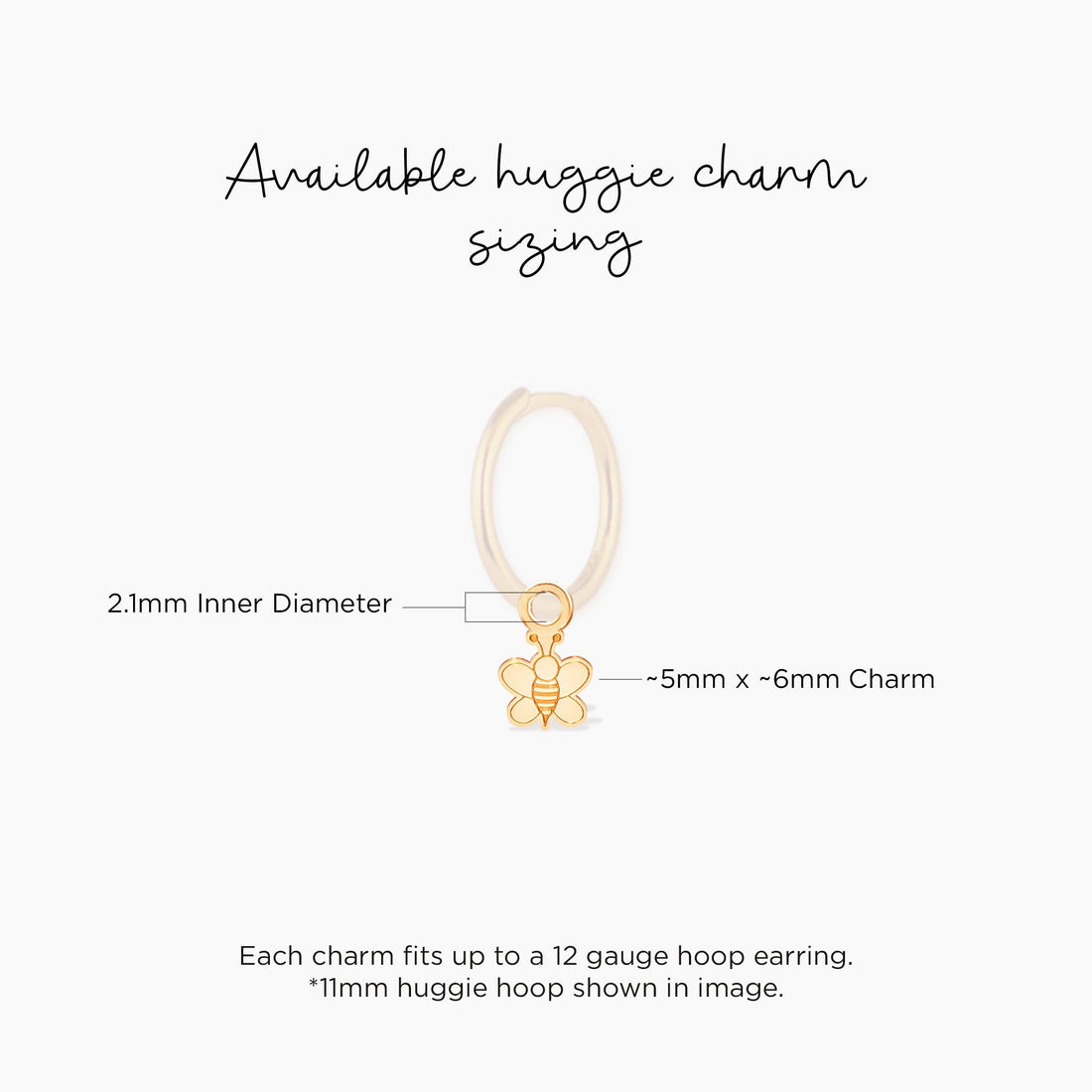 Dainty Bee Charm