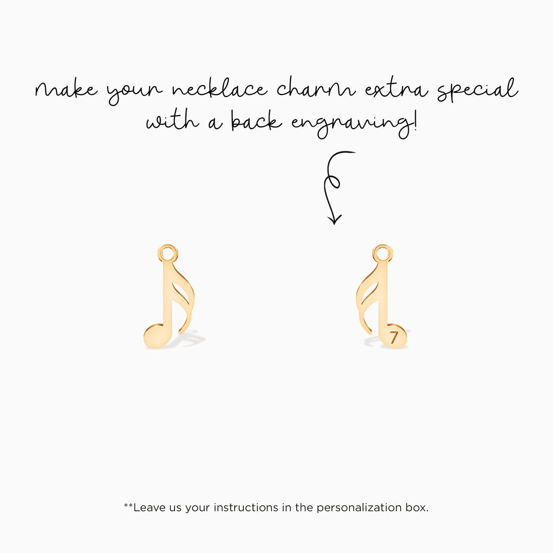 Music Note Charm