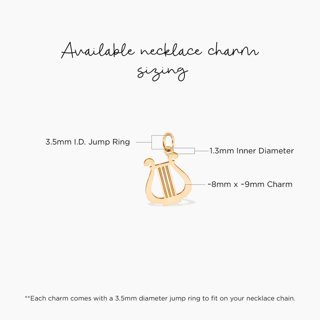 Harp Pendant Necklace