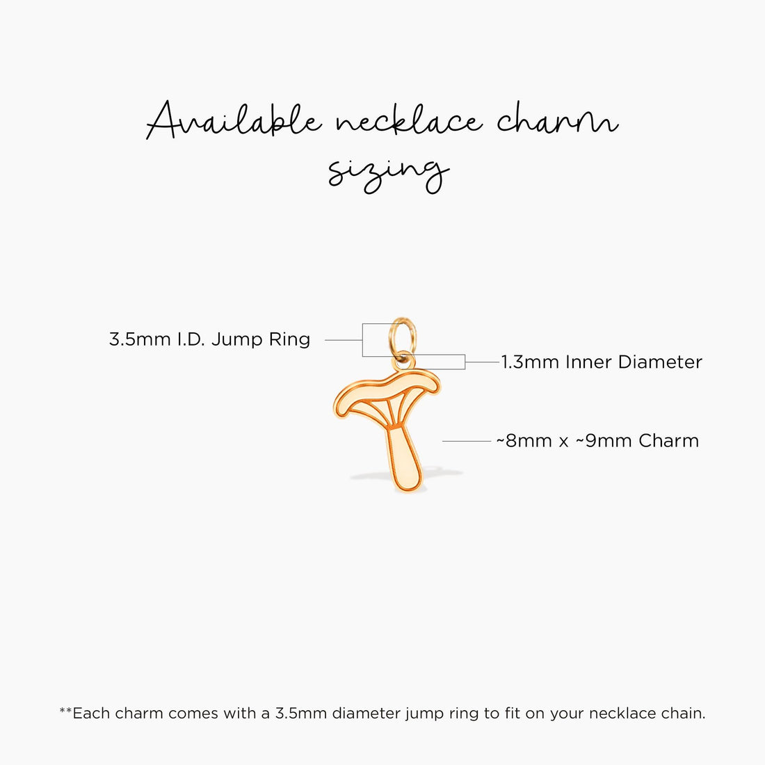 Mushroom Beady Charm