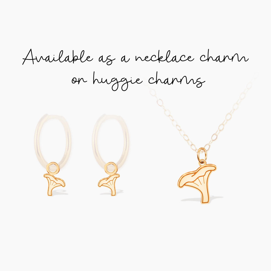 Mushroom Pendant Necklace