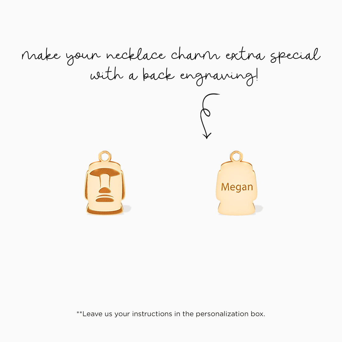 Moai Pendant Necklace