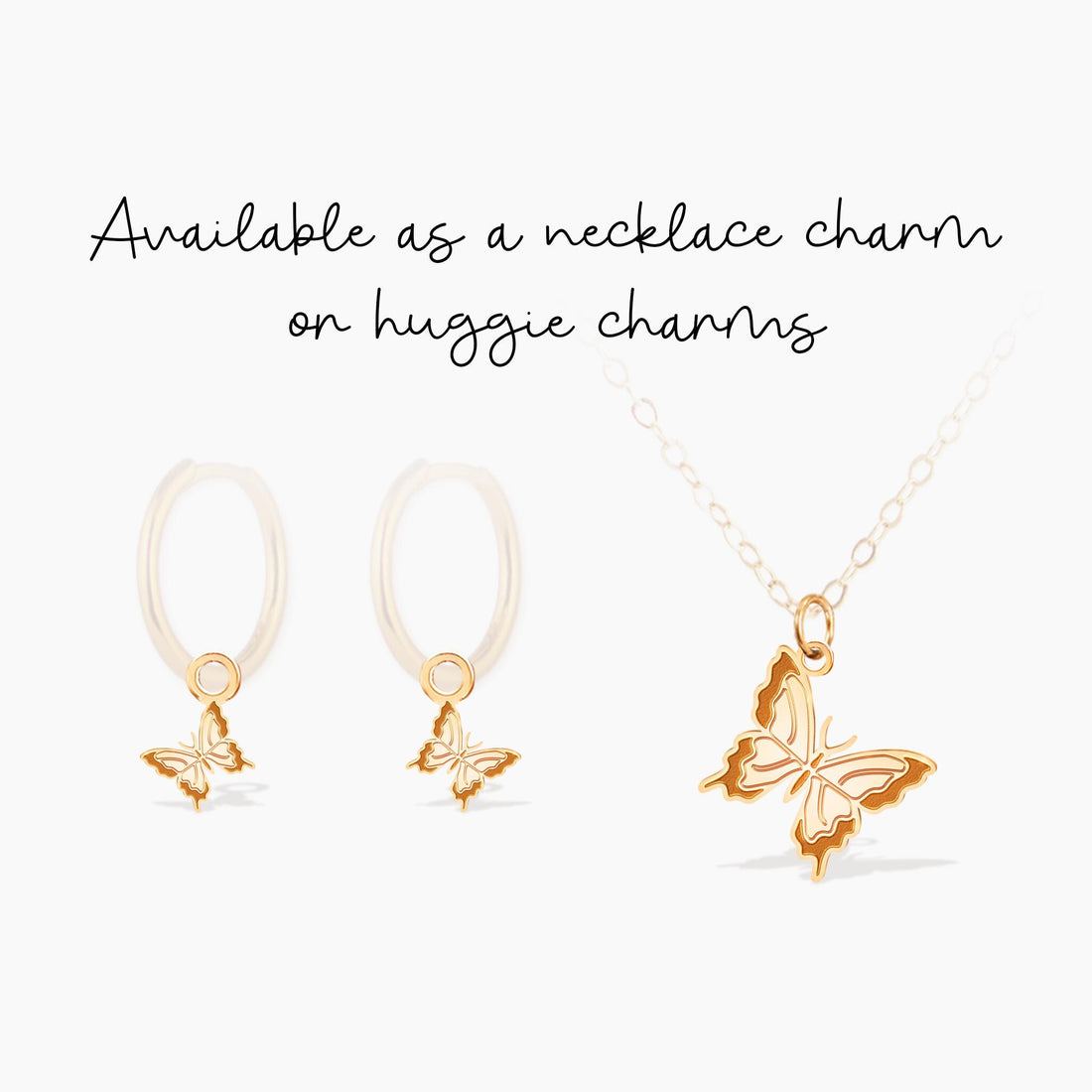 Butterfly Pendant Necklace