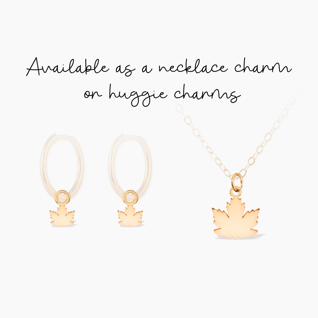 Maple Leaf Charm