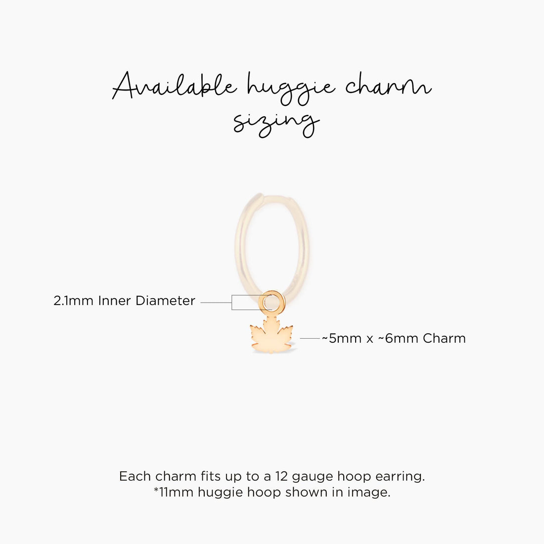 Maple Leaf Charm