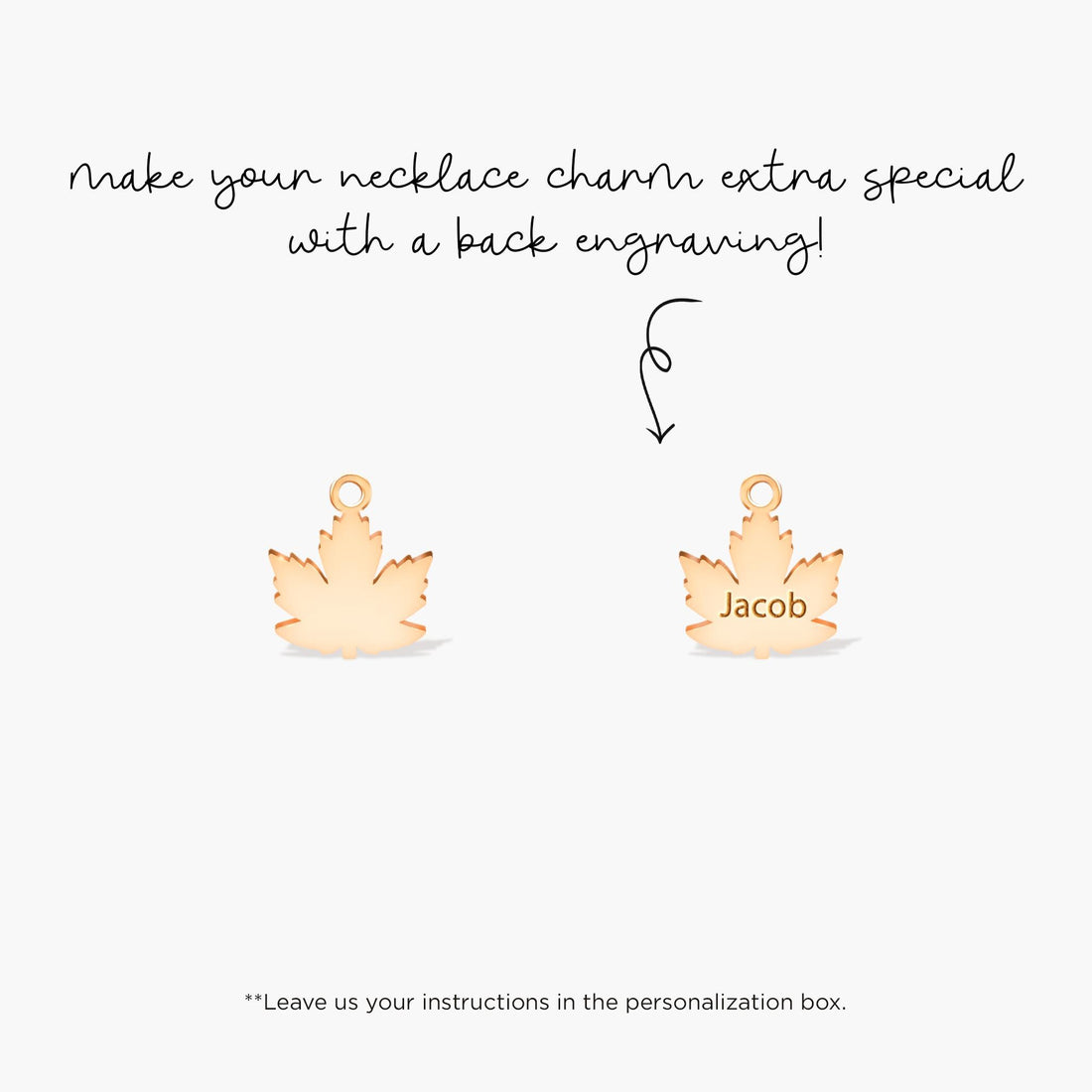 Maple Leaf Charm